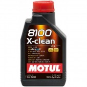 Motul 8100 X-clean 5w40 синтетическое (1л)